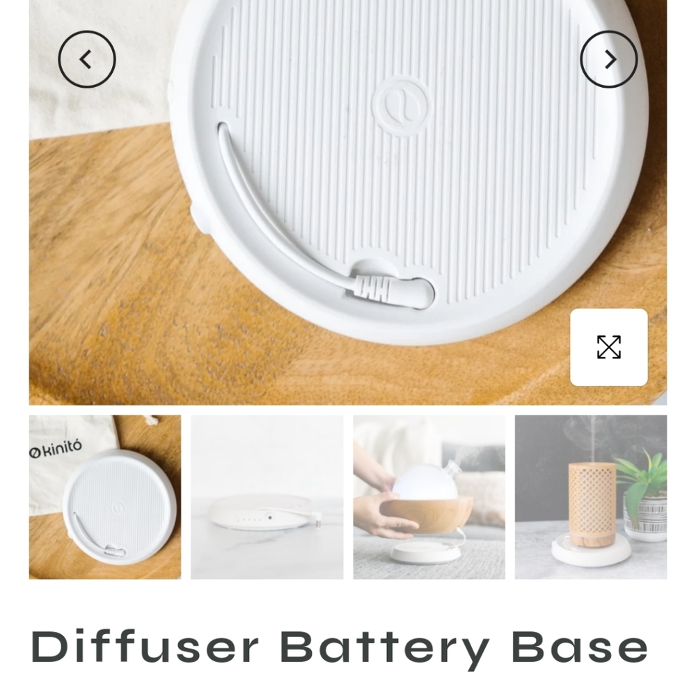 Kinito potable diffuser battery
